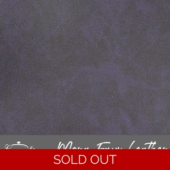 Mora Faux Leather - Grape